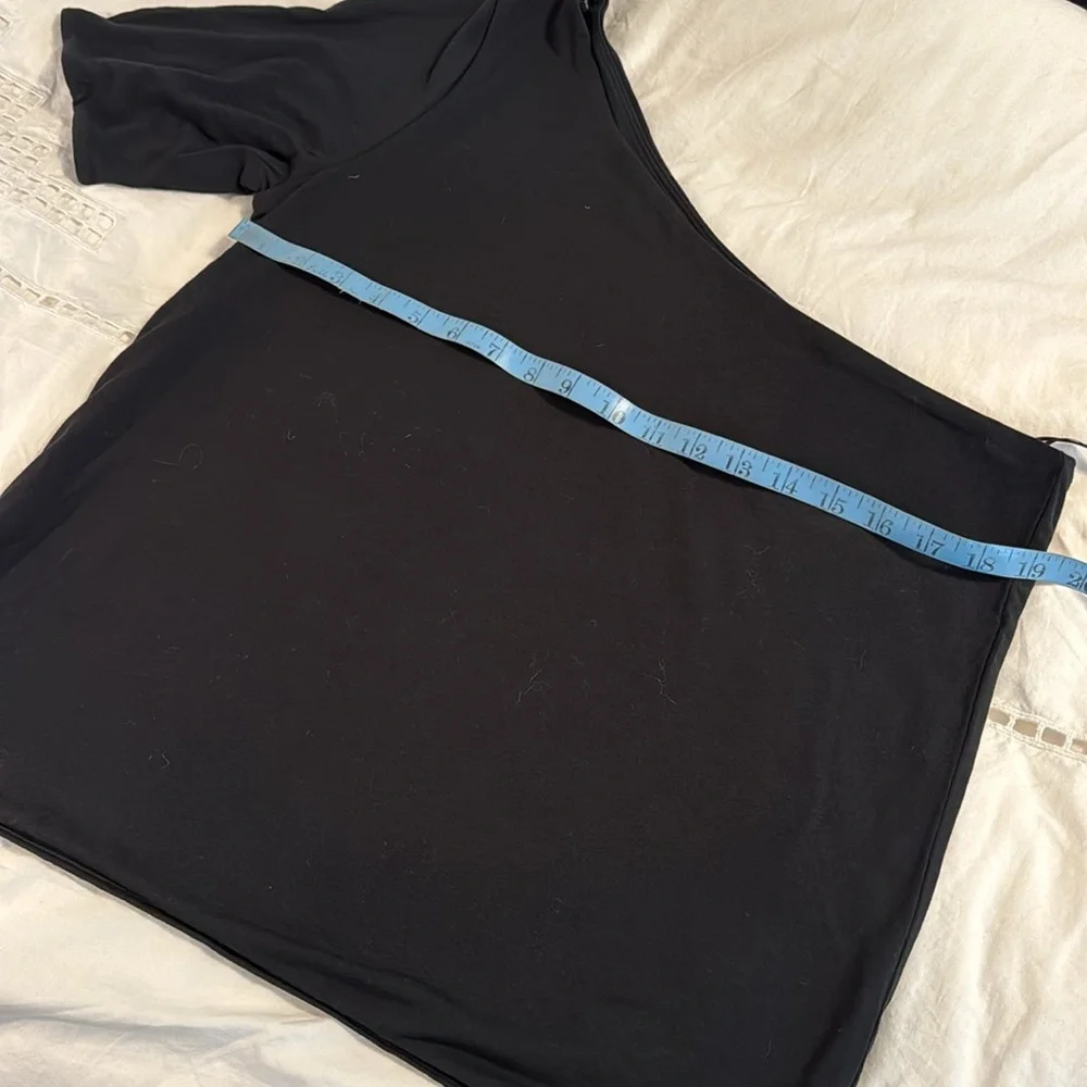 J.Crew FormKnit one-shoulder elbow-sleeve T-shirt BP024